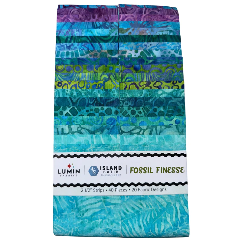 SALE: All Island Batik 40-Strip Jelly Roll Packs $26.99-$36.99!